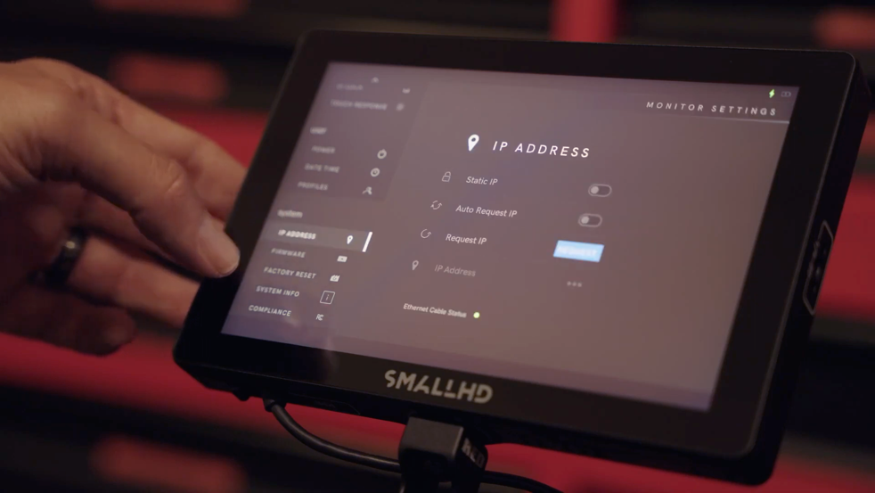 Custom Calman calibration for DSMC3 RED Touch 7.0" LCD RED Support